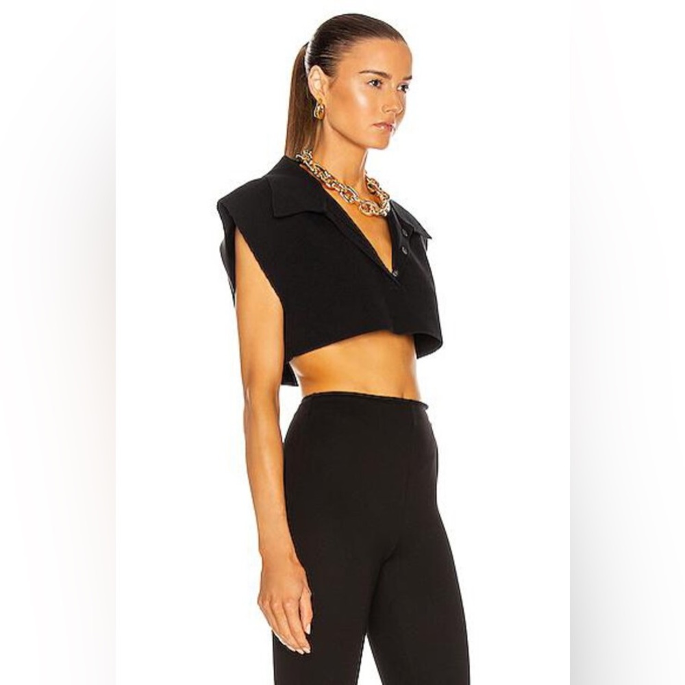 Jacquemus black ‘le santon polo’